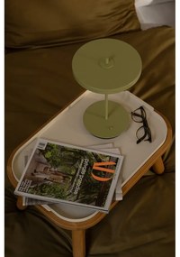 Zelená kovová LED stolová lampa s kovovým tienidlom (výška 31 cm) Asteria Move – UMAGE