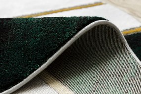 Koberec EMERALD exkluzívny 1015 kruh - glamour, marmur, geometrický zelený/zlatý
