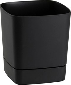 Plastový květináč s podmiskou Cubi 16x16 cm - výber z 6 prevedení