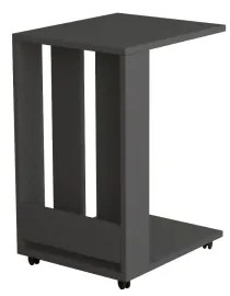 Odkladací stolík EDI 60x45 cm antracit