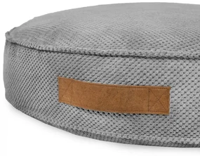 Okrúhly peliešok pre psa Bodka - Priemer - 80 cm/Sivá