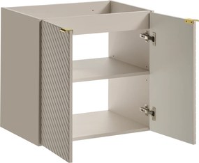 Comad Kúpeľňová skrinka pod umývadlo Viva Cashmere 60 kašmír