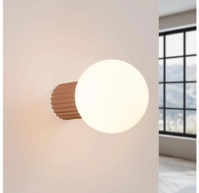 Sollux SL.1732 - Kúpeľňové nástenné svietidlo HALO 1xG9/8W/230V IP44 hnedá