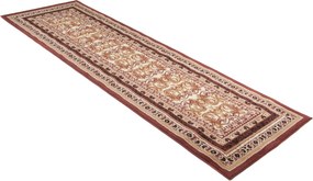 Koberec Atlas PP hnedý obdĺžnikový – nízky vlas 0,8 cm Rozmer: 80x200 cm