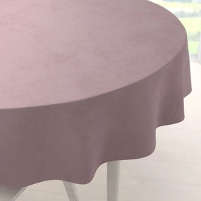 Biante Zamatový okrúhly obrus Velvet Premium SVP-031 Tmavo staroružový Ø 50 cm