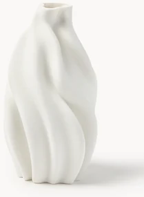 3D tlačená porcelánová váza Melody, V 18 cm