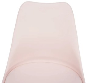 Štýlová otočná stolička, perlová, ETOSA