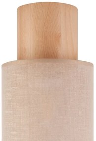 Stropné svietidlo ARI 1xE27/60W/230V pr. 16 cm béžová buk