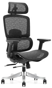 Kancelárske kreslo Angel Otus Čierna