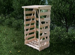 Modulovateľný prístrešok na drevo 1-Kubík (0,7 x 1,0 m)