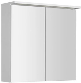 Aqualine Aqualine, KAWA STRIP Galérka s LED osvetlením 70x70x22cm, biela, WGL70S