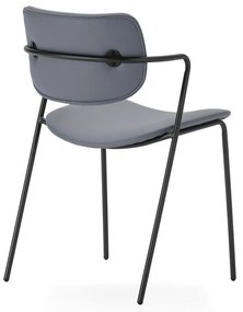 Tmavosivé jedálenské stoličky v súprave 2 ks Maika – Marckeric