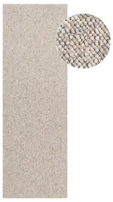 Sivokrémový prateľný behúň 80x240 cm Rocco Dark Cream – Elle Decoration
