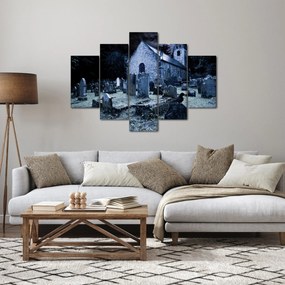 Obraz - Temná noc (150x105 cm)