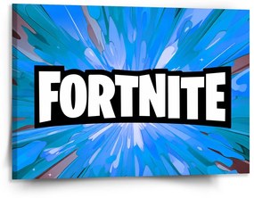 Sablio Obraz FORTNITE modrá: 150x110 cm