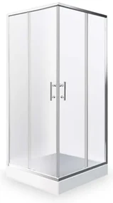 Sprchový kút čtverec 80x80 cm Roth Project Line N0654