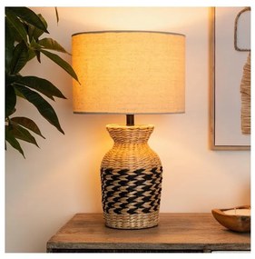 Atmosphera - Stolná lampa MENA 1xE27/40W/230V vodný hyacint