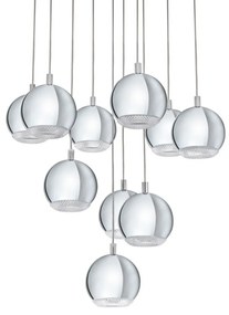 Eglo 95914 - LED Luster CONESSA 10xGU10-LED/4W/230V
