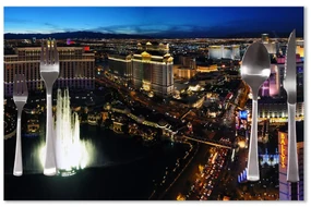 Sablio Prestieranie Las Vegas: 40x30cm