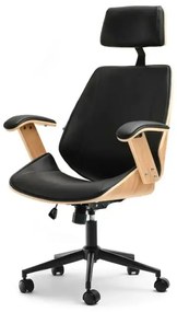 Kancelárska stolička RHEA čierna