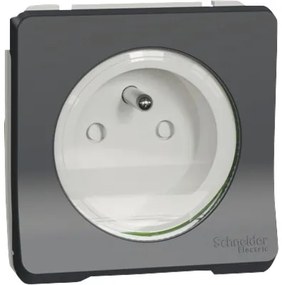 Zásuvka Schneider Electric MUR36133 Mureva 2P+PE sivá