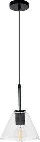 Toolight Toolight, závesné svietidlo 1xE27 APP1178-1CP, čierna, OSW-40014