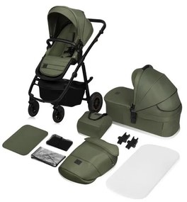 Lionelo - Kombinovaný kočík 2v1 AMBER PLUS Green Forest