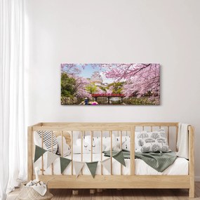 Obraz japonskej čerešne (120x50 cm)