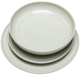 Krémový hlboký tanier z kameniny ø 23 cm Amare – Hübsch