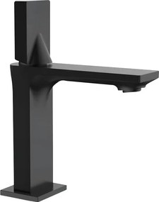 Mexen Crux, umývadlová batéria, čierna matná, 744400-70