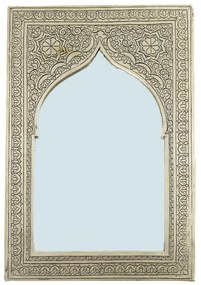 Orientálne strieborné zrkadlo Assiya 32 x 21,5cm