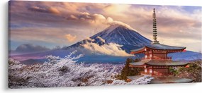 Obraz - Hora Fuji (120x50 cm)