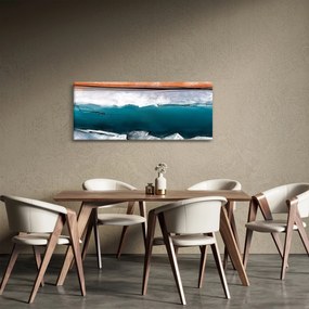 Obraz - Abstrakcia (120x50 cm)