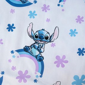 Jerry Fabrics Obliečky do postieľky 100x135 + 40x60 cm - Lilo and Stitch "Rainbow"