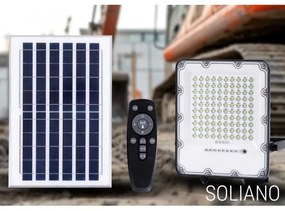 LED Solárny reflektor LED/50W/3,2V 4500K IP65 + diaľkové ovládanie