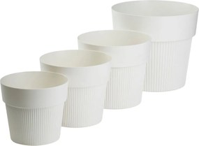 Květináč Silva Line 12,7x14,5 cm bílý