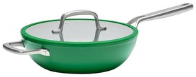 Wok hliníková panvica s pokrievkou/s nepriľnavým povrchom ø 28 cm Meda 3.0 – FABINI