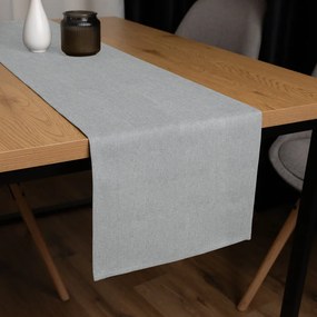 Biante Dekoračný behúň na stôl BKW-208 Sivé žíhanie 20x160 cm