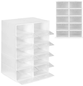 Modulárny organizér do skrinky na topánky - plastový