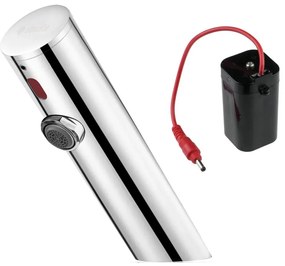 Deante BQR_P28R - Bezdotyková umývadlová batéria SENSE 4xAA leštená oceľ