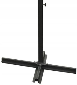 Dekorstudio Záhradný slnečník s LED osvetlením  - 270 cm - béžový