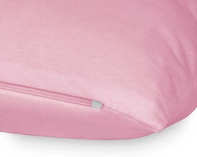 JERSEY OBLIEČKA NA VANKÚŠ 005 40X40 CM RUŽOVÁ