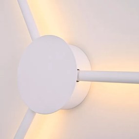 Brilagi - LED Nástenné svietidlo LUGO TRE LED/14W/230V biela