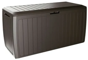 Záhradný box, 290 l, tmavo hnedá