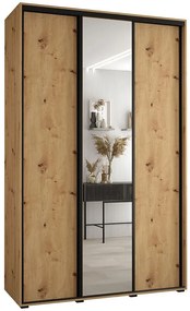 Skriňa 45 Canaris 3 150 artisan/čierna