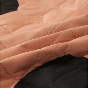 Letná prikrývka HEARTIX 140x200 cm, oranžová