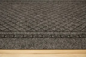 Protišmykový rohožkový behúň Way 402 sivý - Výpredaj