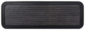 Rohožka na schody textilná 25x75 cm Syr 078 antracit
