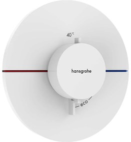 HANSGROHE ShowerSelect Comfort S termostat pod omietku, matná biela, 15559700