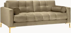 Pohovka v zamatovom vzhľade Bali (3-miestna)